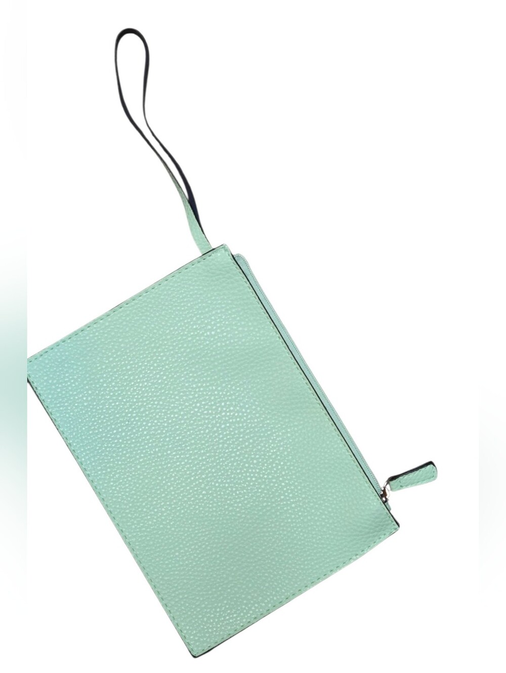 Mint Green 8.5x6" Wristlet like new